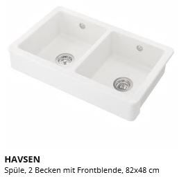 ikea spüle 2 becken